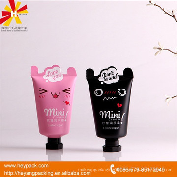 Unique cute hand cream round plastic container with lid